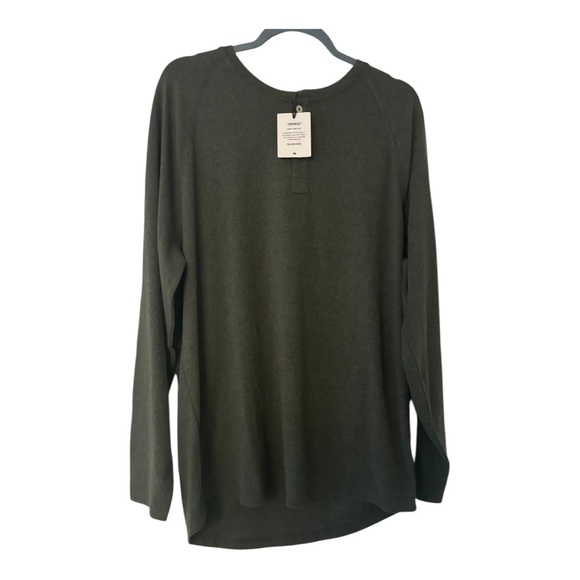 The normal brand Men’s Puremeso 3 button Henley - Picture 4 of 8